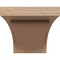 Ekena Millwork 9"W x 18"D x 9"H Wide Viola Rough Cedar Woodgrain TimberThane Corbel, Primed Tan CORUR09X18X09VIORCPR - alternate 2